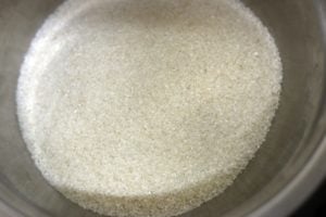 rice rava in a bowl