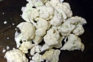 cauliflower florets