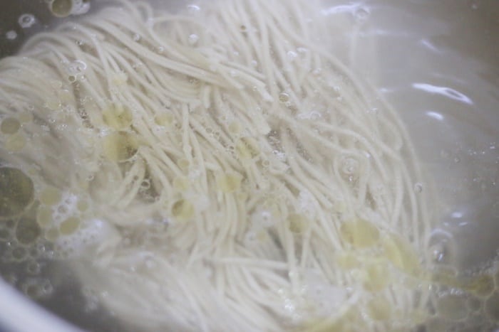 cooking millet noodles